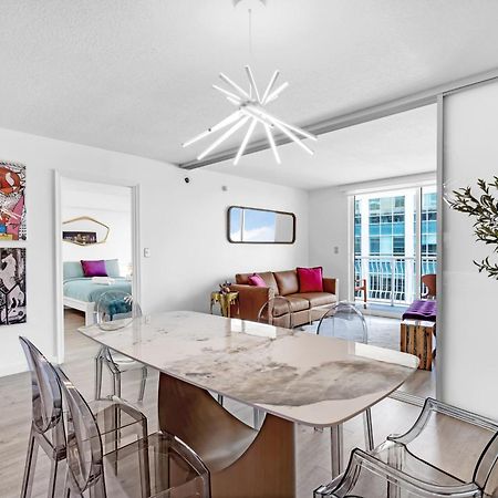 Oceanside Penthouse Apartment In Brickell Miami, Pool, Free Parking 외부 사진