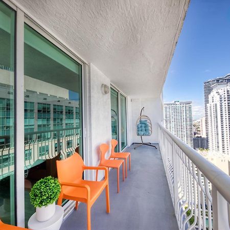 Oceanside Penthouse Apartment In Brickell Miami, Pool, Free Parking 외부 사진