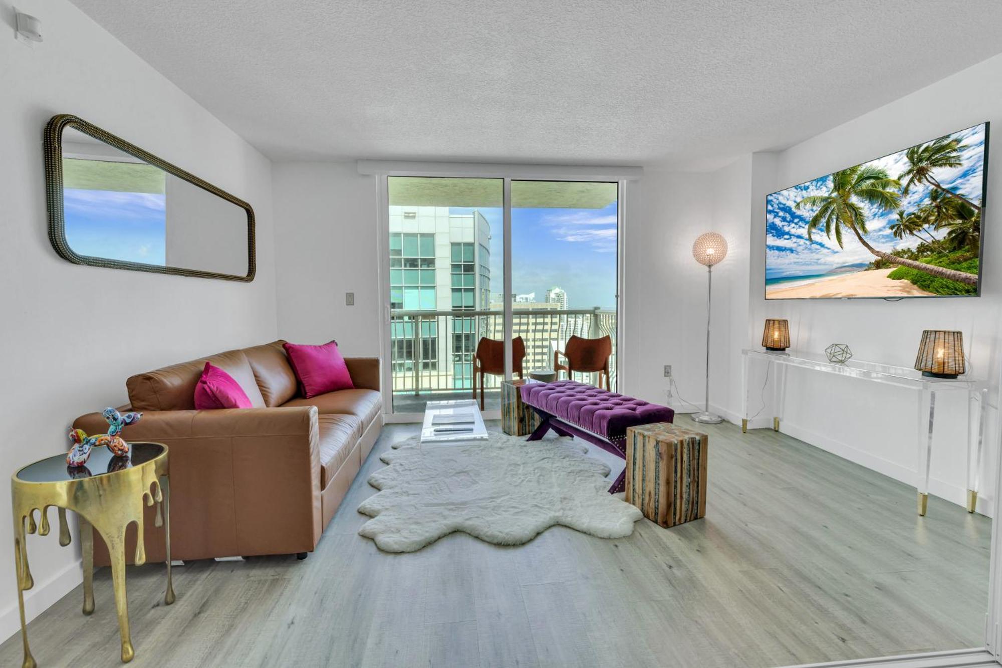 Oceanside Penthouse Apartment In Brickell Miami, Pool, Free Parking 외부 사진