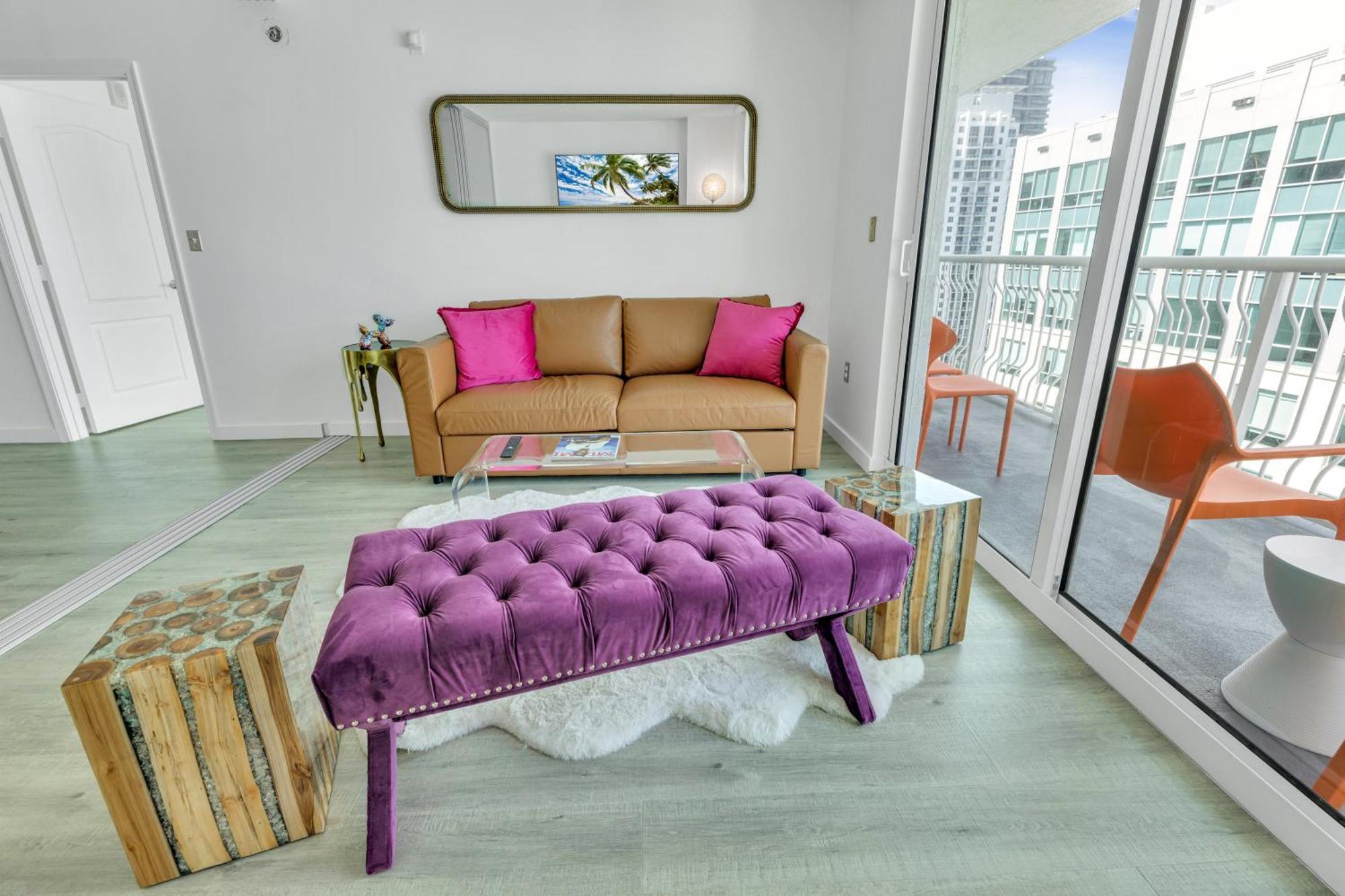 Oceanside Penthouse Apartment In Brickell Miami, Pool, Free Parking 외부 사진