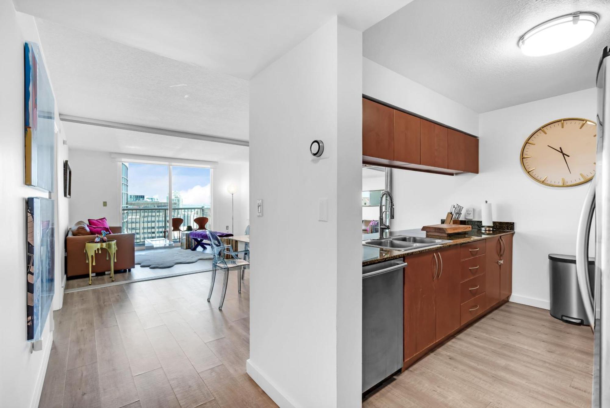 Oceanside Penthouse Apartment In Brickell Miami, Pool, Free Parking 외부 사진