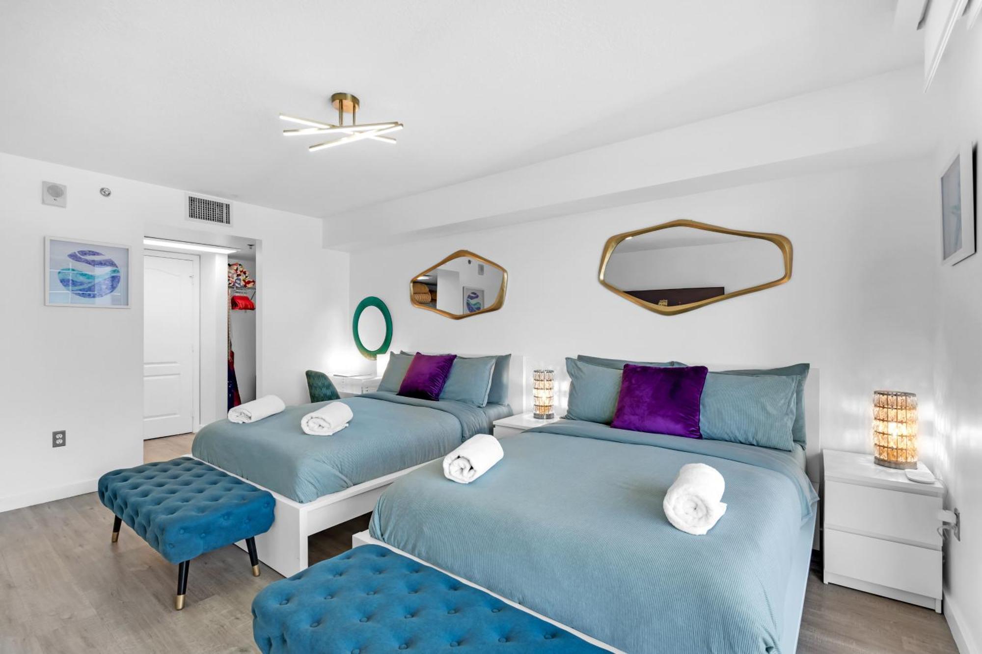 Oceanside Penthouse Apartment In Brickell Miami, Pool, Free Parking 외부 사진