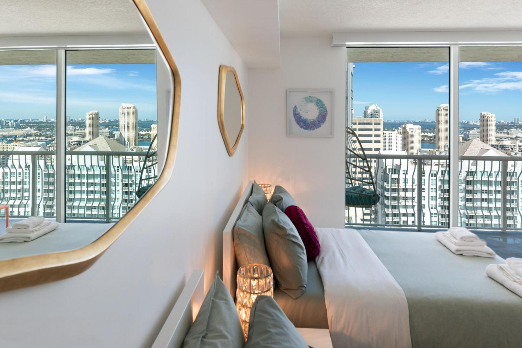 Oceanside Penthouse Apartment In Brickell Miami, Pool, Free Parking 외부 사진