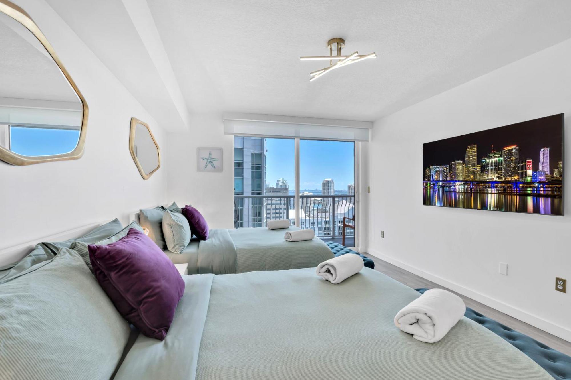Oceanside Penthouse Apartment In Brickell Miami, Pool, Free Parking 외부 사진