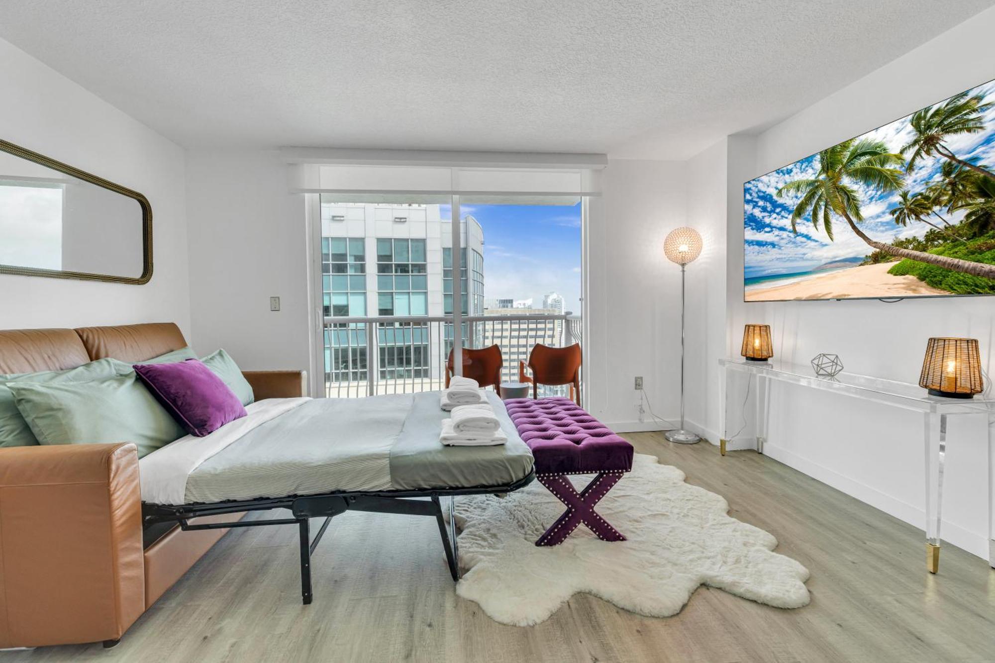 Oceanside Penthouse Apartment In Brickell Miami, Pool, Free Parking 외부 사진