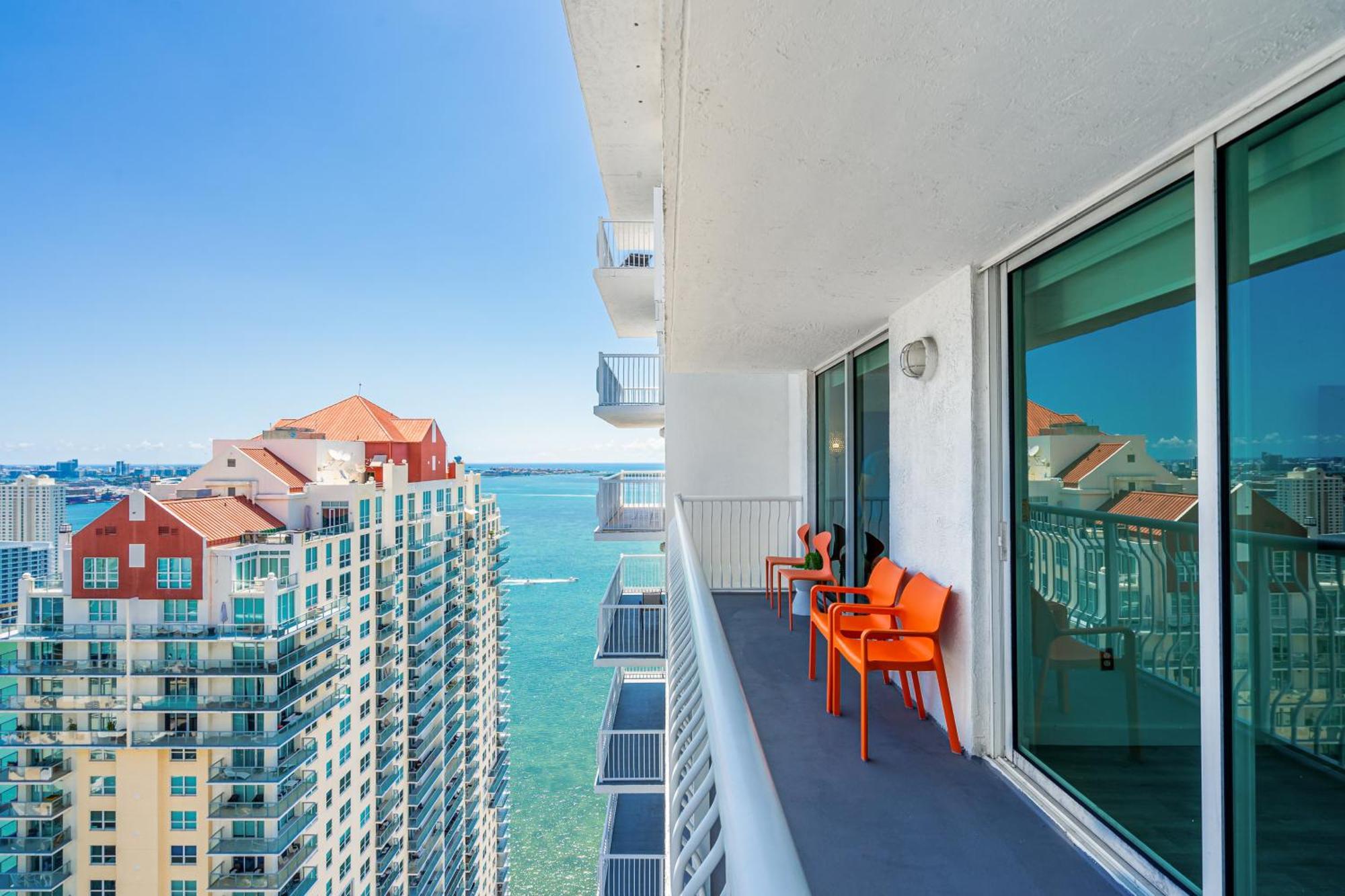 Oceanside Penthouse Apartment In Brickell Miami, Pool, Free Parking 외부 사진