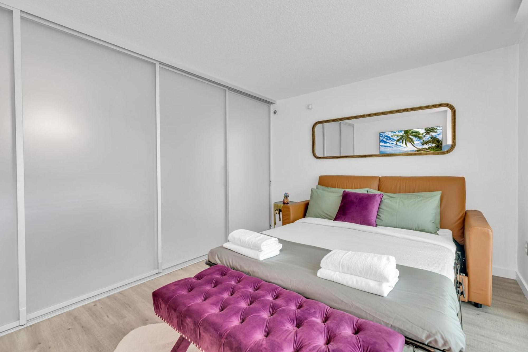 Oceanside Penthouse Apartment In Brickell Miami, Pool, Free Parking 외부 사진