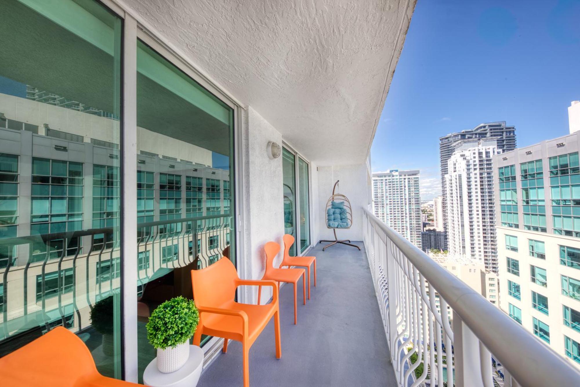 Oceanside Penthouse Apartment In Brickell Miami, Pool, Free Parking 외부 사진