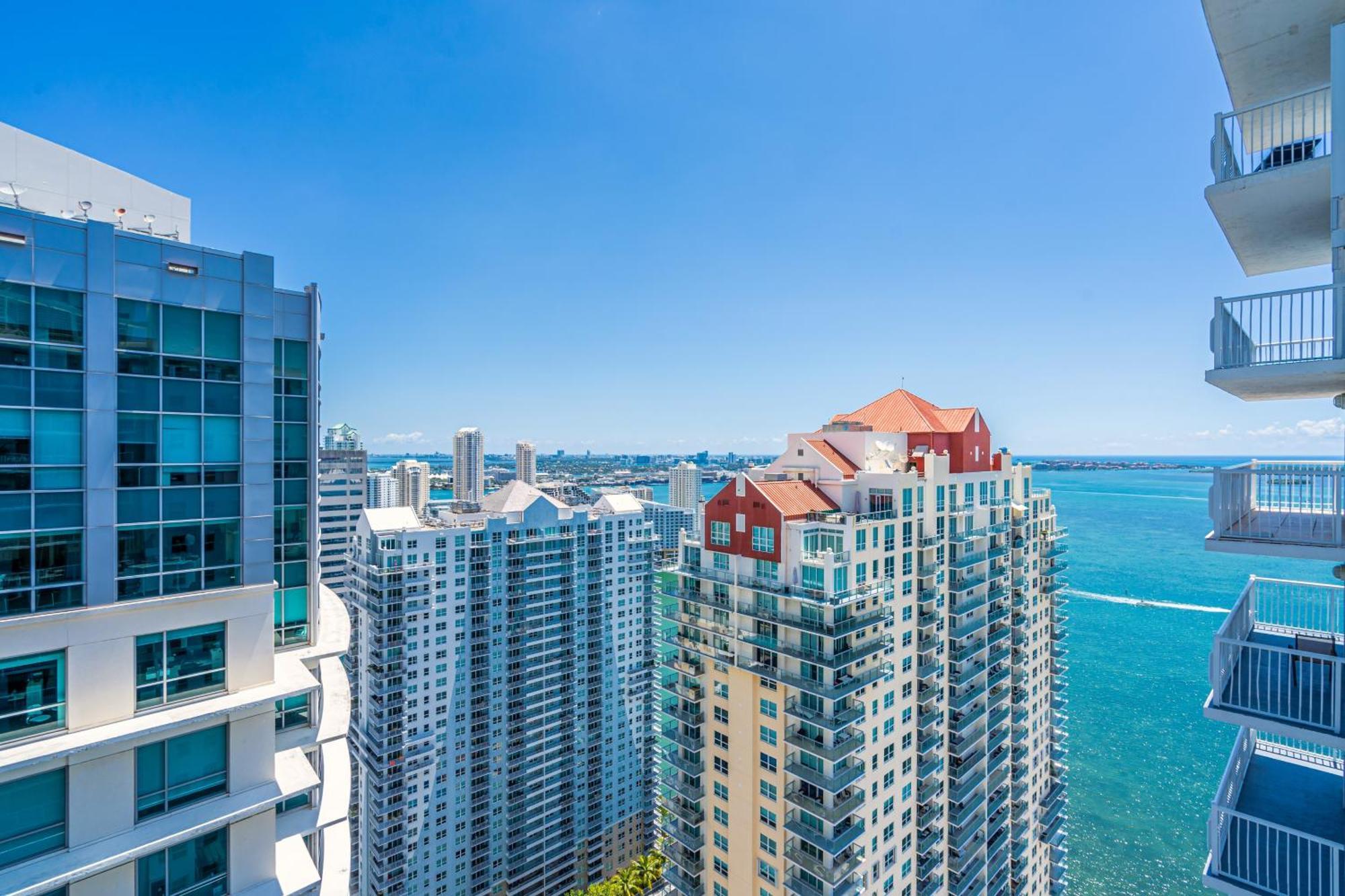 Oceanside Penthouse Apartment In Brickell Miami, Pool, Free Parking 외부 사진