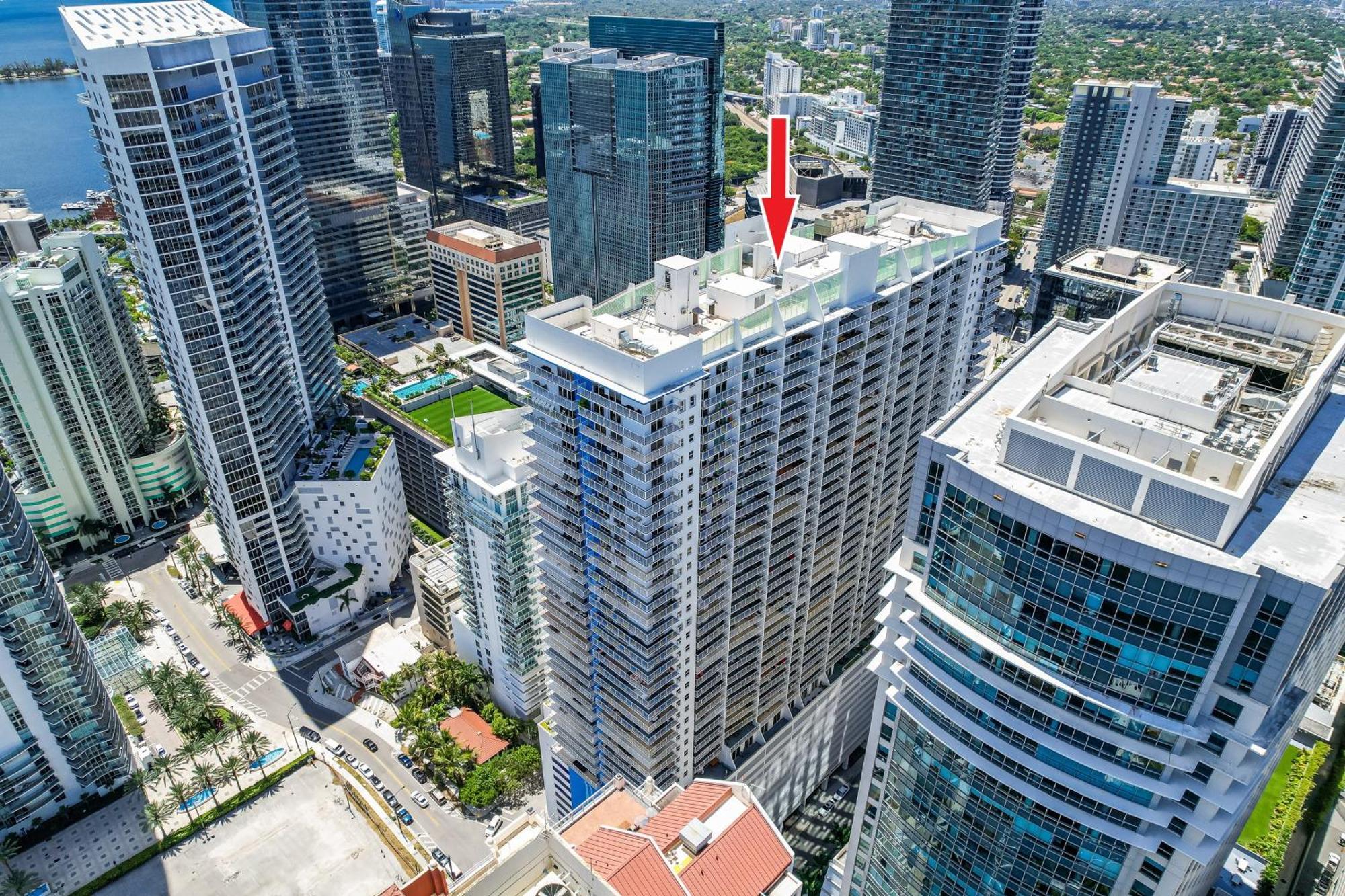 Oceanside Penthouse Apartment In Brickell Miami, Pool, Free Parking 외부 사진